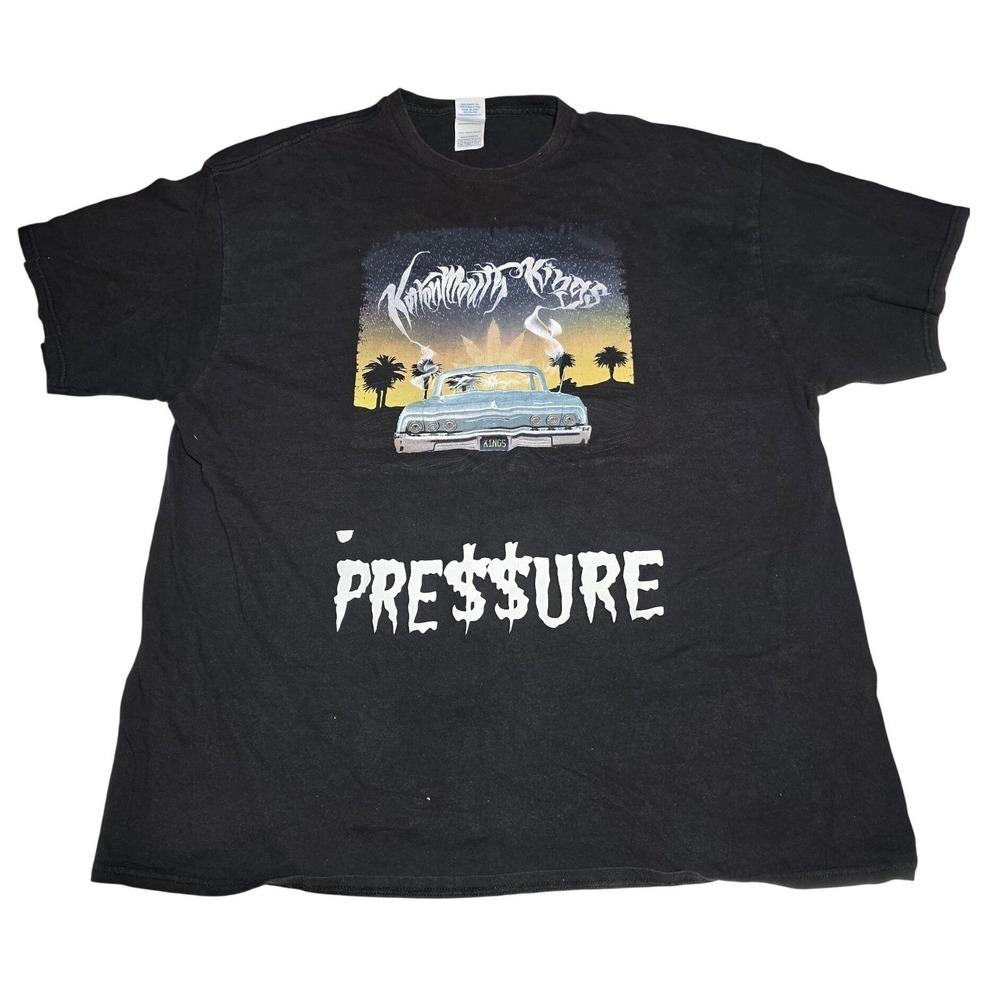 Vintage‎ Y2K Kottonmouth Kings Pressure Graphic T-Shirt 2XL Delta Pro Weight